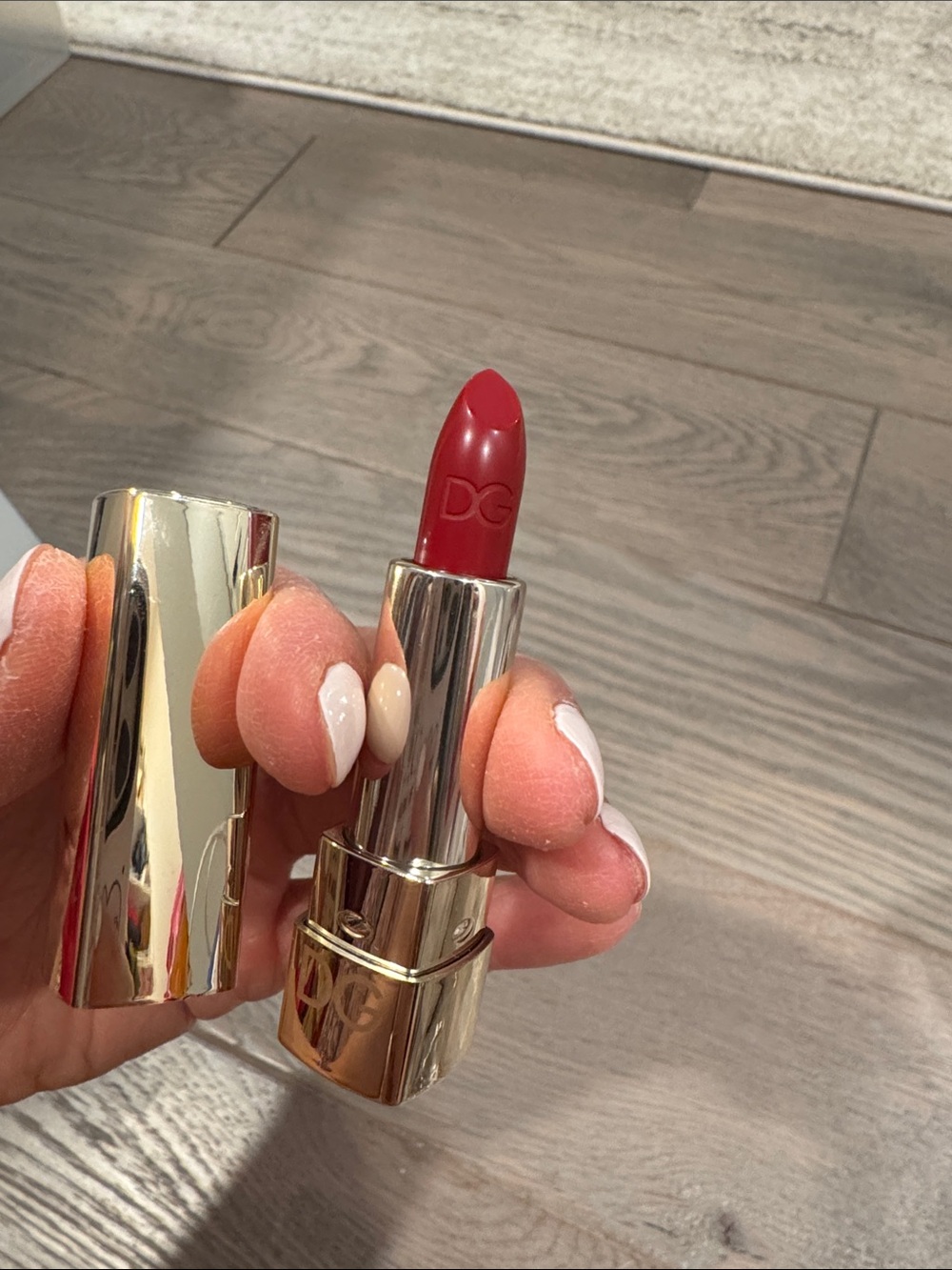 NWOT Dolce & Gabbana Mini Red Cream Lipstick 640
